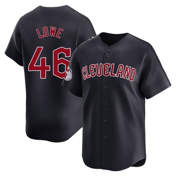 Nathaniel Lowe Youth Limited Cleveland Guardians Navy Alternate Jersey