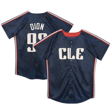 Will Dion Toddler Limited Cleveland Guardians Navy Preschool & 2024 City Connect Jersey